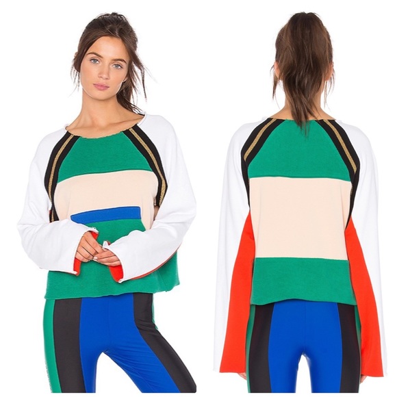 P.E Nation Tops - PE NATION OUTGOING SWEATSHIRT, organic cotton